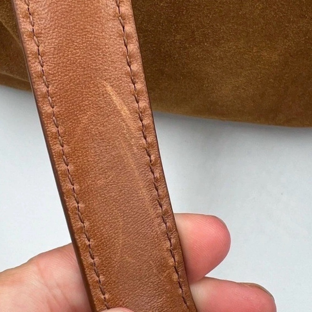 Marc by Marc Jacobs Camel Suede Weekender Bag - Rare Find NWOT - Picture 6 of 13